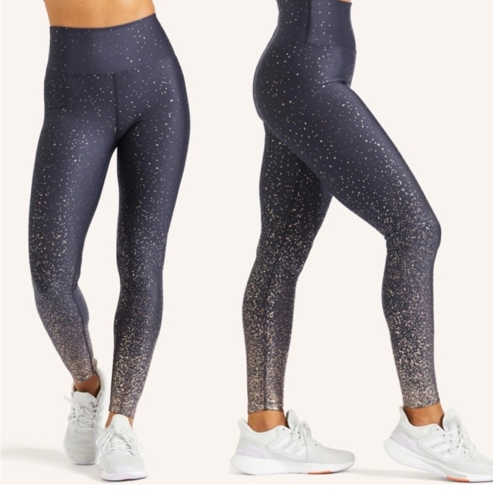 NWT Peloton Show Up Sparkle Leggings Size M